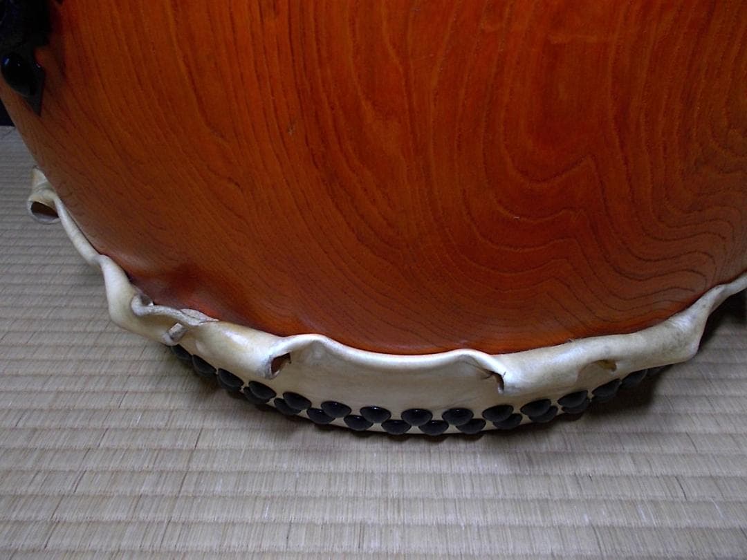 御宮製造 岡田屋布施 和太鼓 長胴太鼓 和楽器 打楽器 宮太鼓 お祭り 送料込み