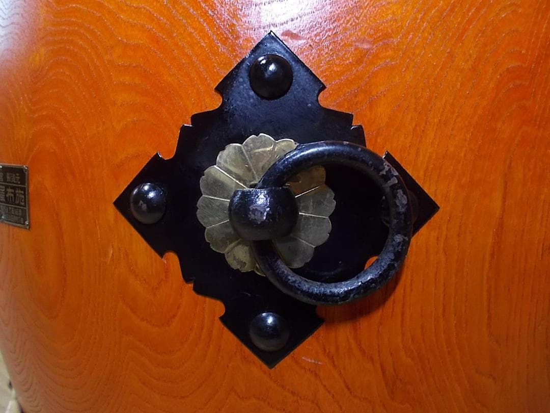 御宮製造 岡田屋布施 和太鼓 長胴太鼓 和楽器 打楽器 宮太鼓 お祭り 送料込み