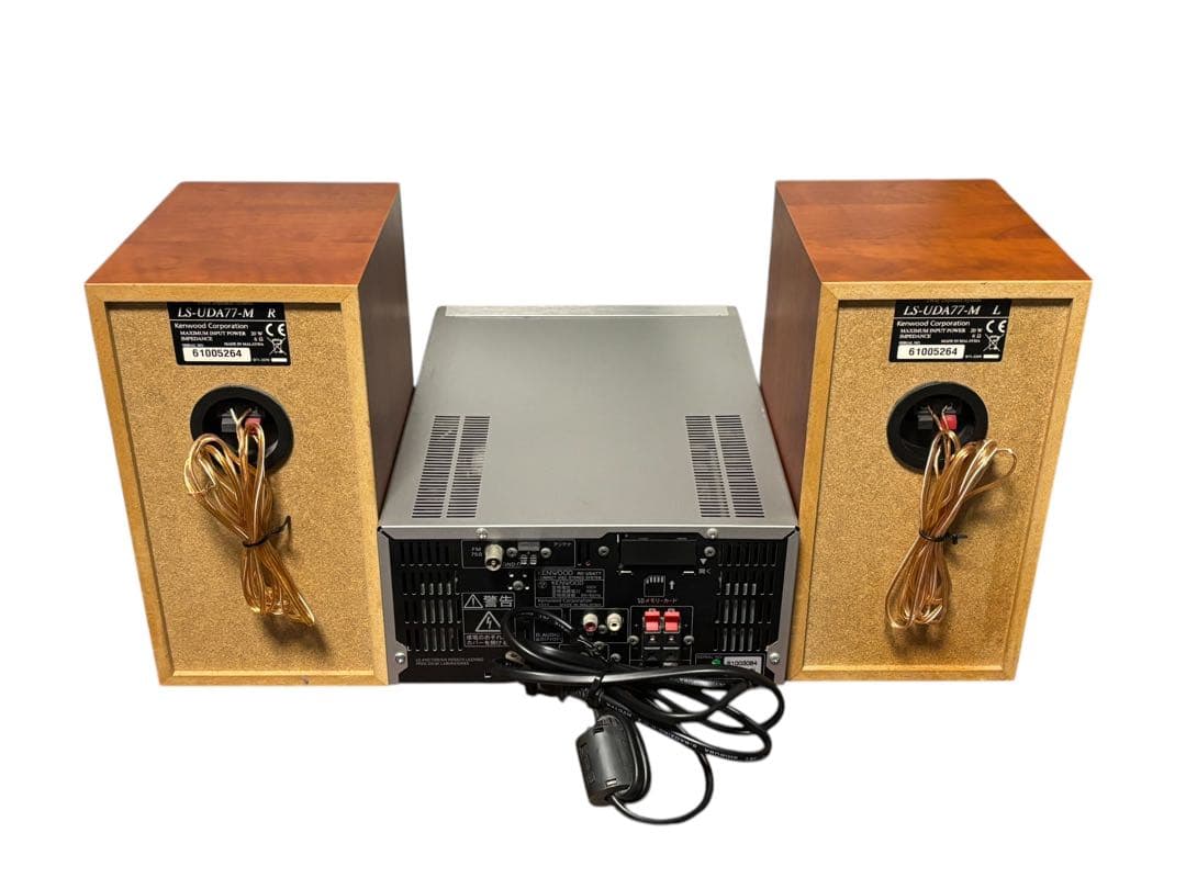 KENWOOD CD/MDコンポ UD-A77 ステレオシステム