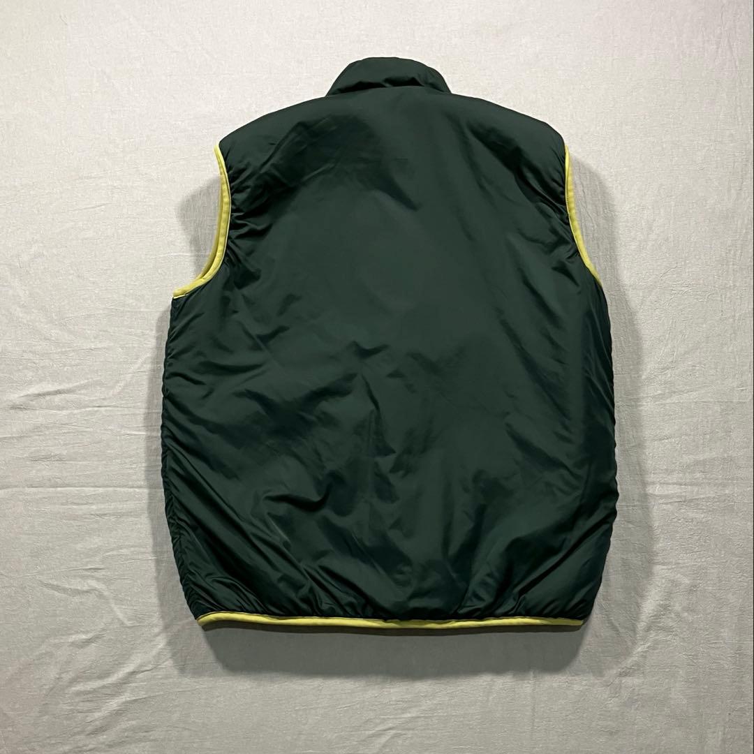 KAPITAL キャピタル リバーシブル ボアフリースベスト ナイロン