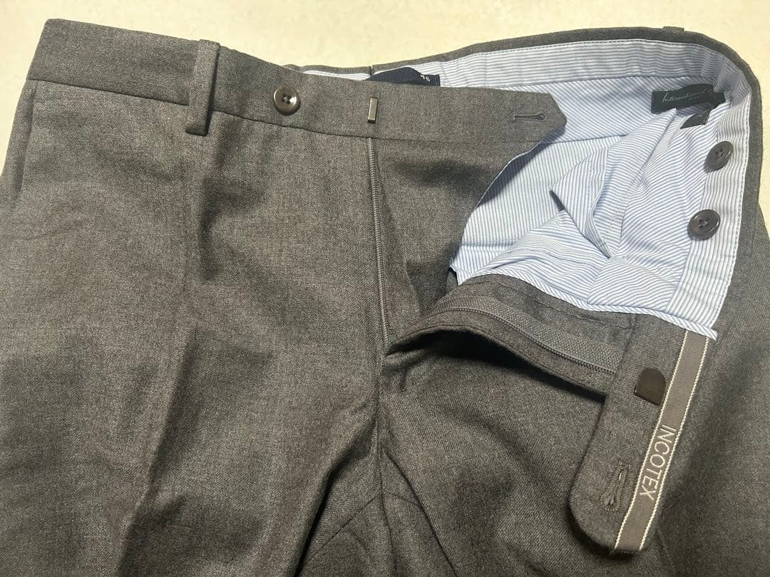 インコテックス 46 未使用 ミディアムグレー ビームス別注