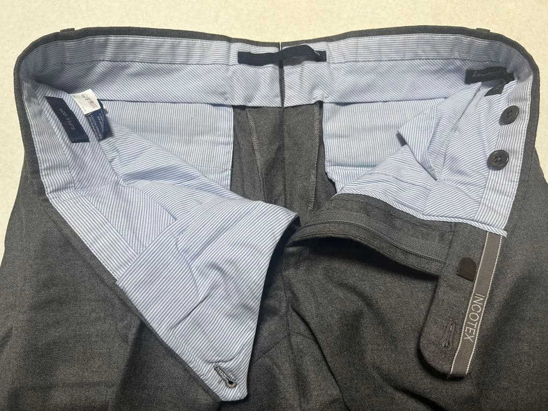 インコテックス 46 未使用 ミディアムグレー ビームス別注