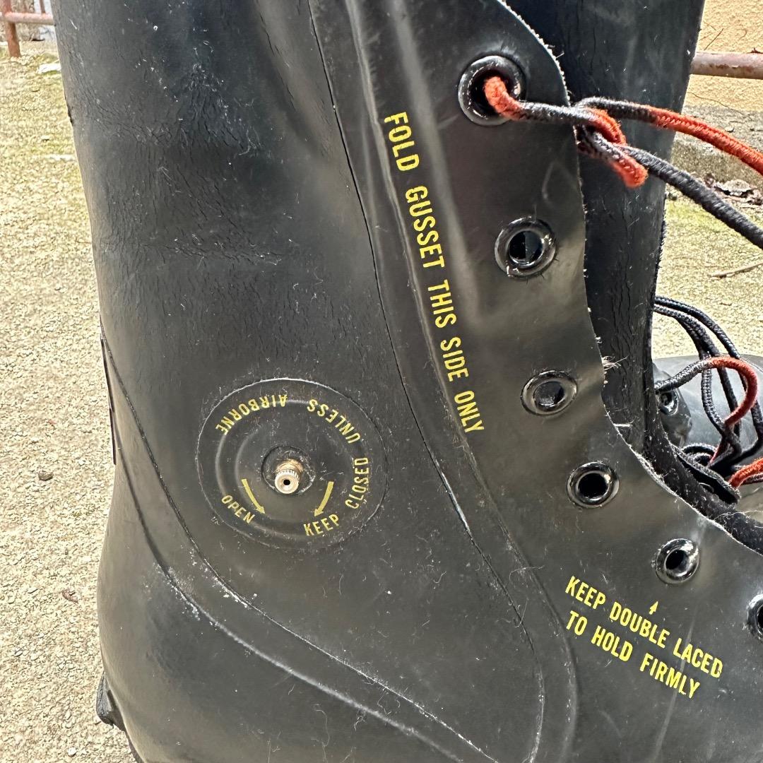 米軍 US.ARMY ミッキーブーツ バニーブーツ ラバーブーツ 1983年