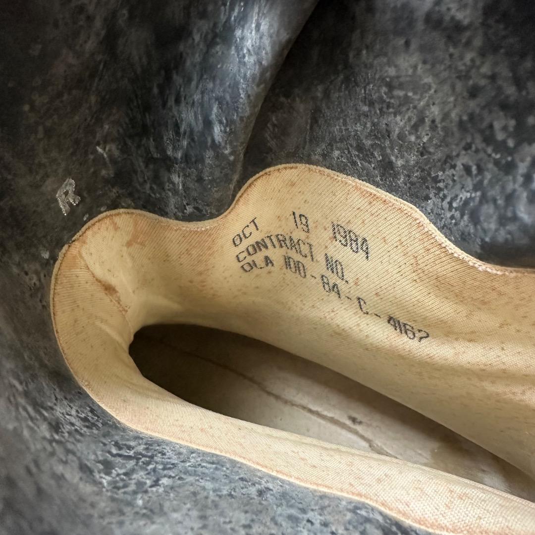 米軍 US.ARMY ミッキーブーツ バニーブーツ ラバーブーツ 1983年