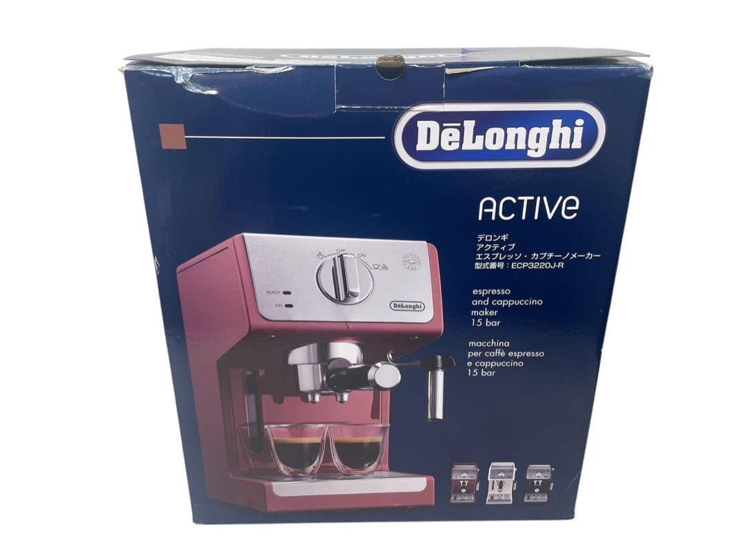 DeLonghi ECP3220J-R エスプレッソ・カプチーノメーカー