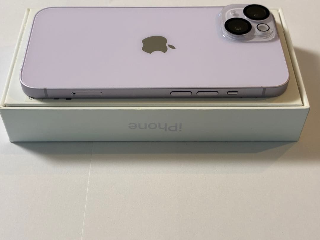★iPhone14 ￼128GB SIMフリー 美品 パープル★