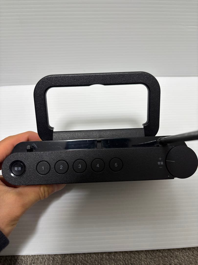 SONY XDR-56TV (black) AM/FM/TV ※アンテナ折れあり