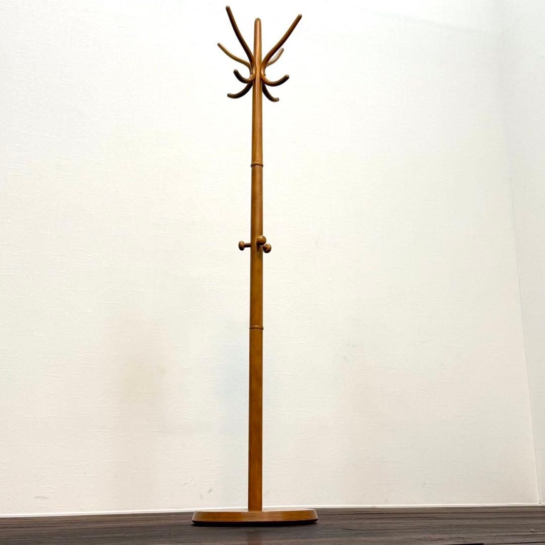 H19K56a 秋田木工 コートスタンド45