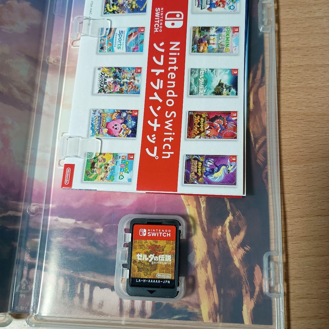 switch ブレワイ＆ ティアキン＆クリアファイル