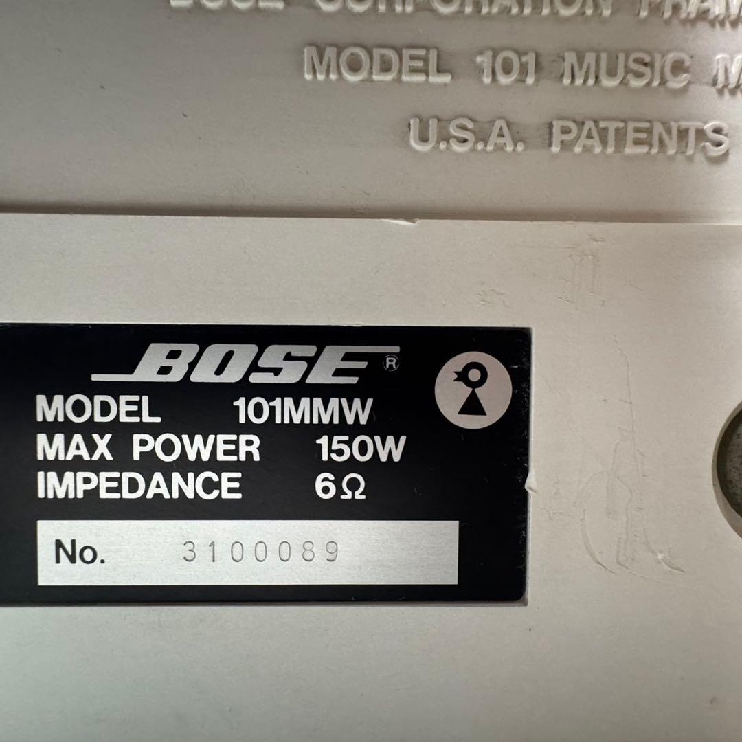 BOSE 101MMW スピーカー ホワイト 2個セット