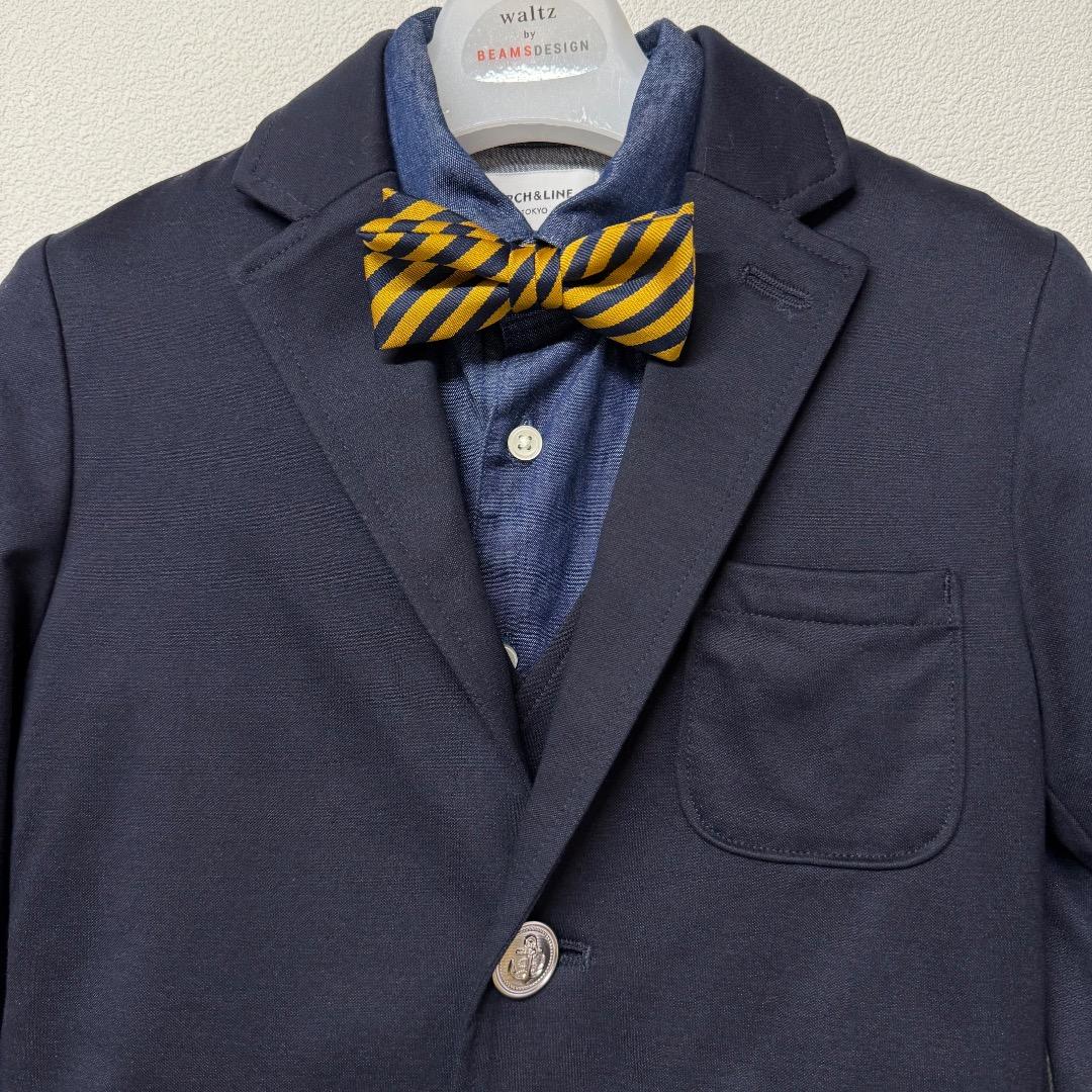 アーチアンドライン　卒園入学式スリーピースフォーマルセット　120 【匿名配送】