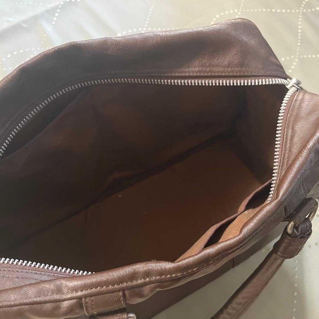 古着 吉田カバン Porter ブラウン フリースタイルボストンバッグ 美品