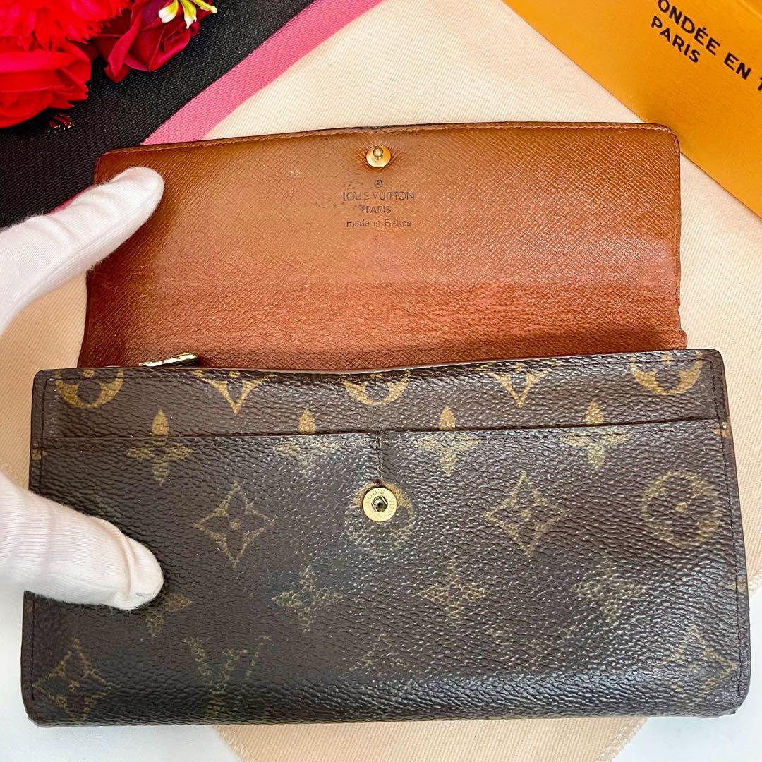 ✨ヴィンテージ✨ヴィトン ポルトフォイユサラ モノグラム カード入れ2枚 大人気