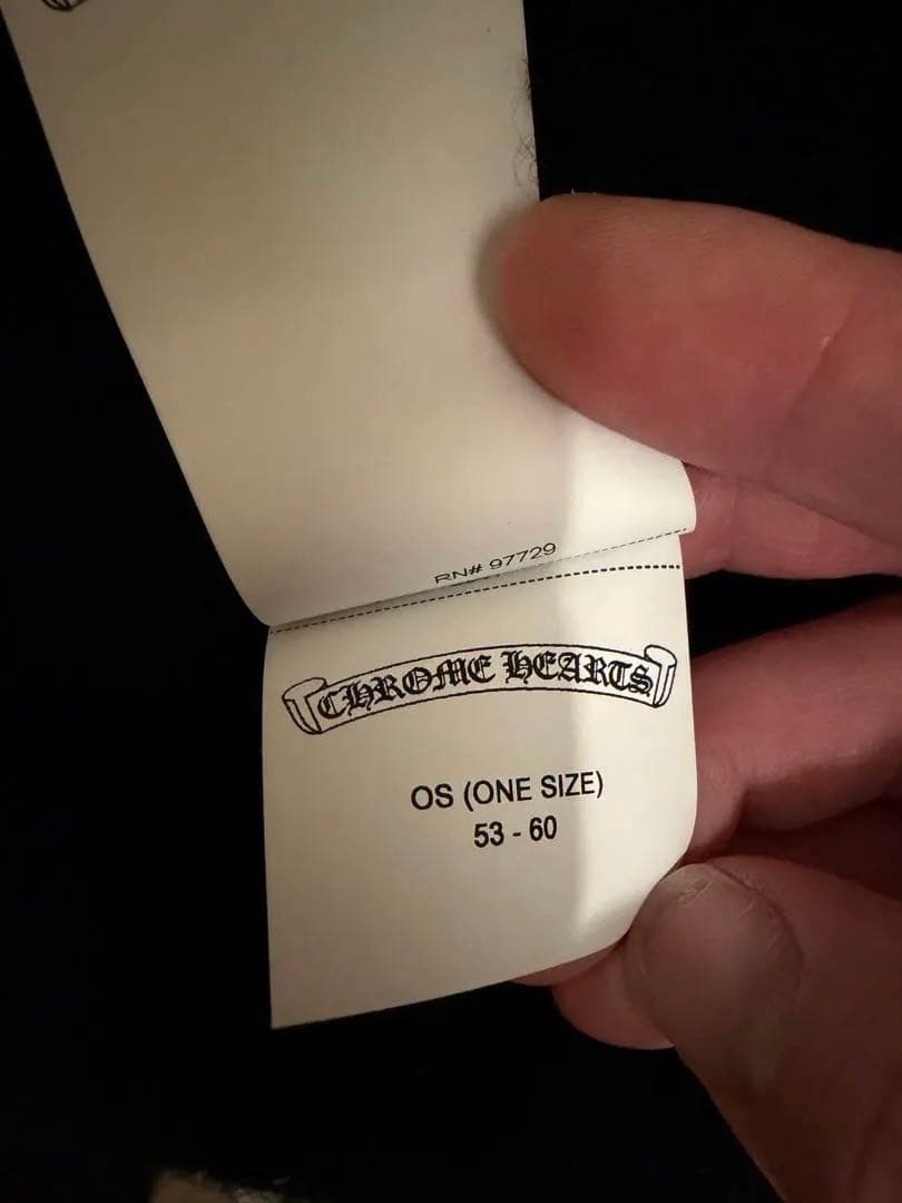 レアChromeHearts BIG DADDY CASHMERE BEANIE