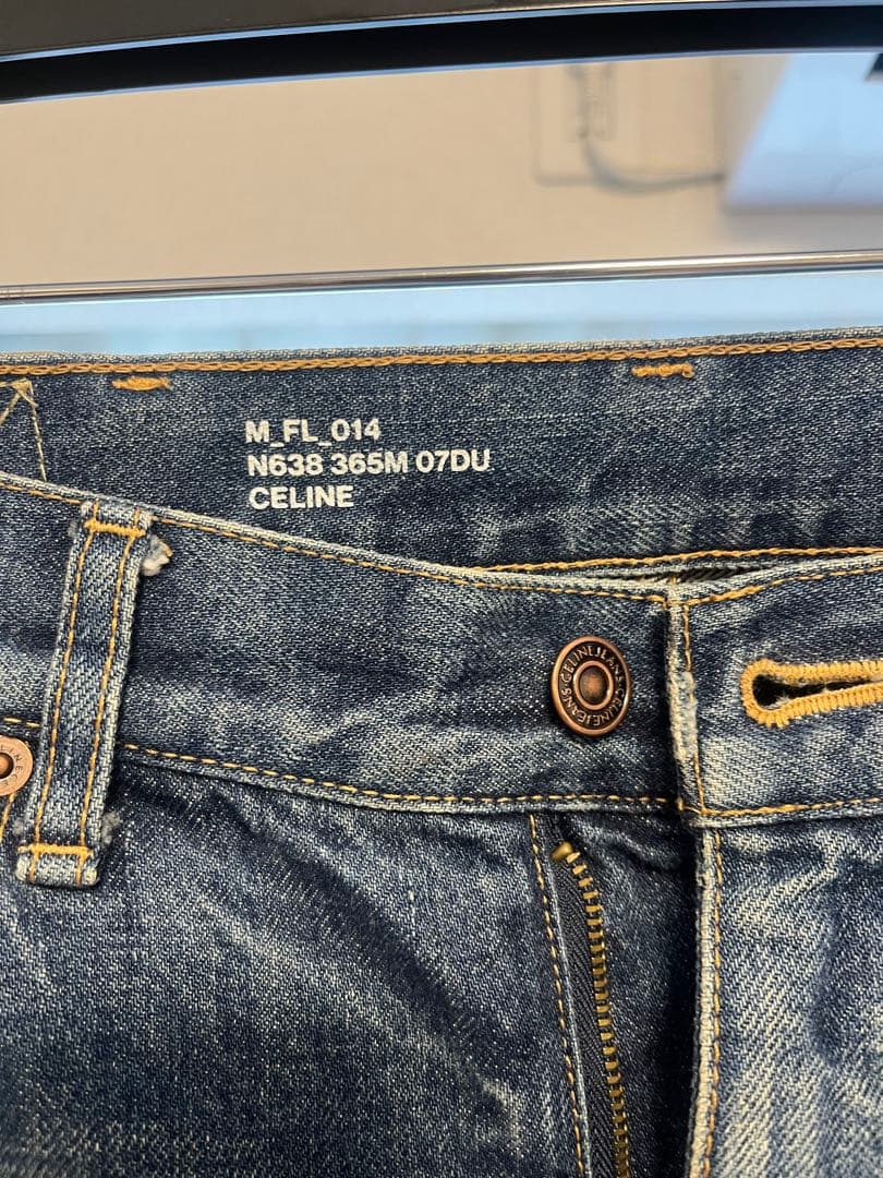 CELINE 22ss フレア サーフジーンズ