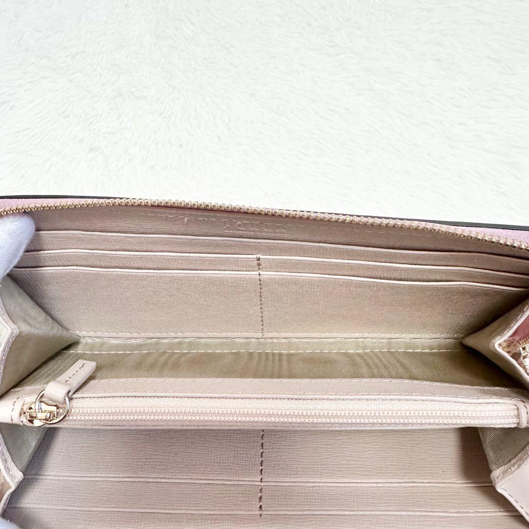 未使用級✨FURLA ラウンドファスナー 長財布 ウォレット カメリア 現行品