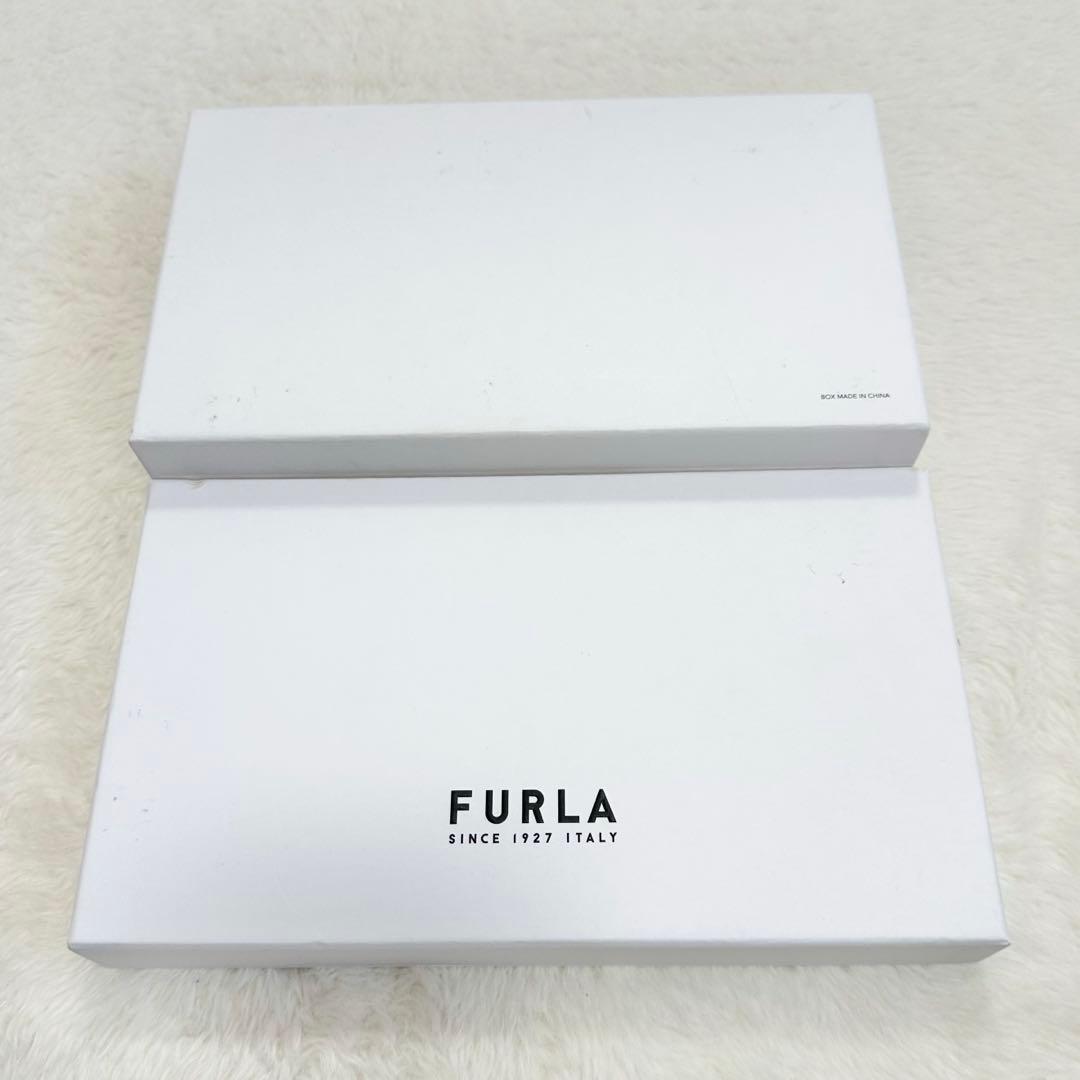 未使用級✨FURLA ラウンドファスナー 長財布 ウォレット カメリア 現行品