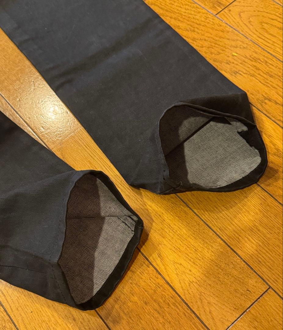 Dior homme エディ期 コーティング デニム　ブラック