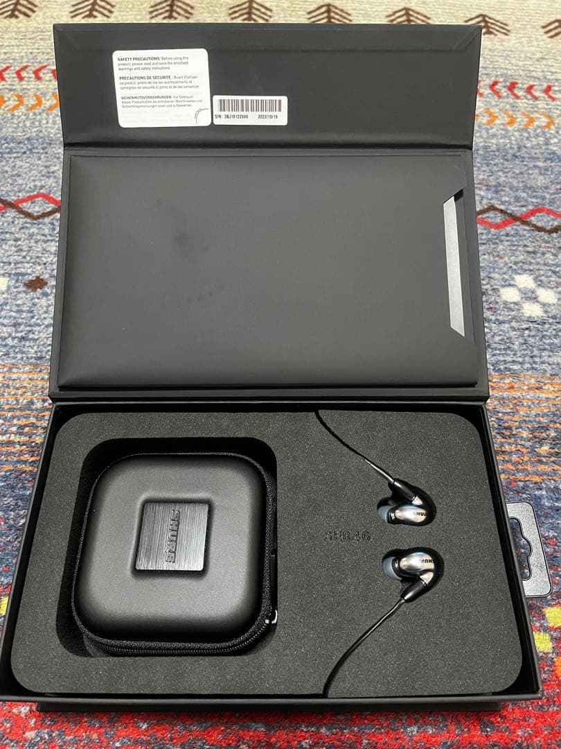 SHURE SE846 イヤフォン