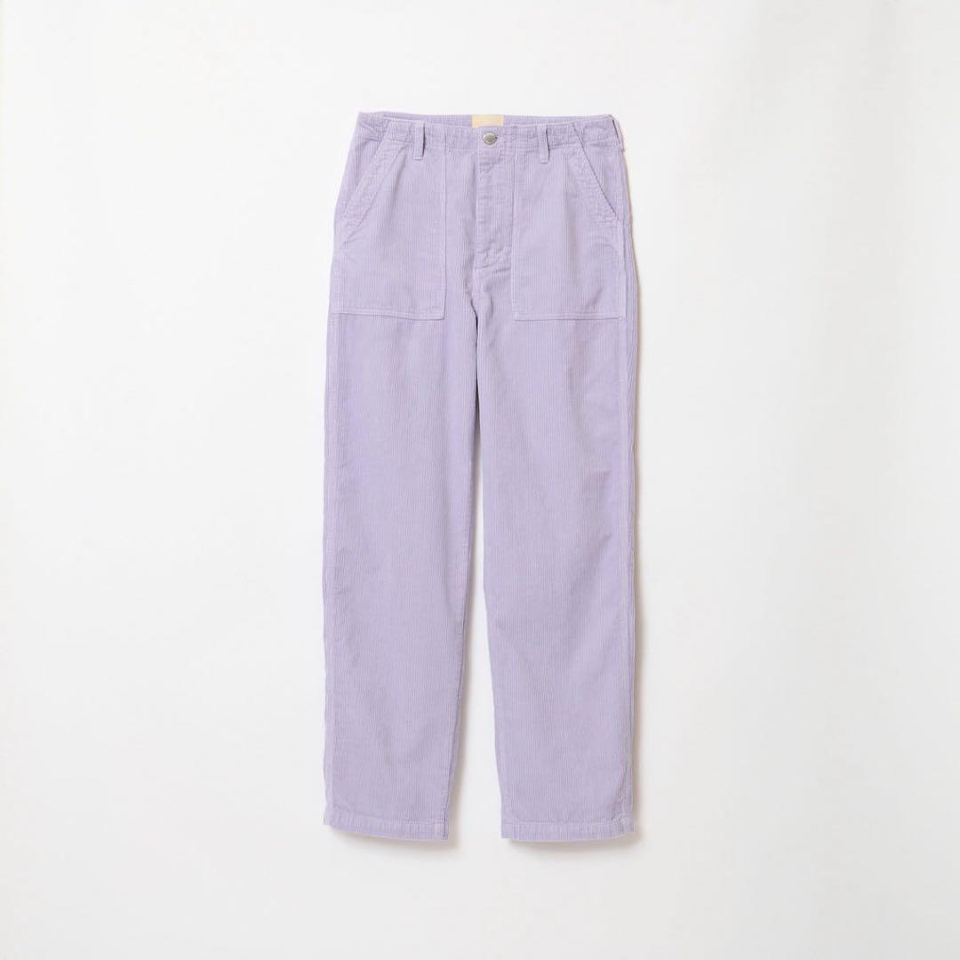 パンツ SHISHIKUI CORDUROY BAKER /L.PURPLE 38
