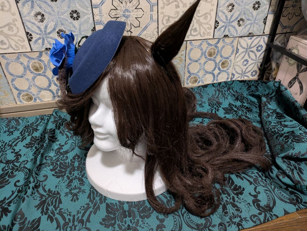 ウマ娘ライスシャワー コスプレ 衣装 フルセットS〜Mサイズウィッグ靴付き！