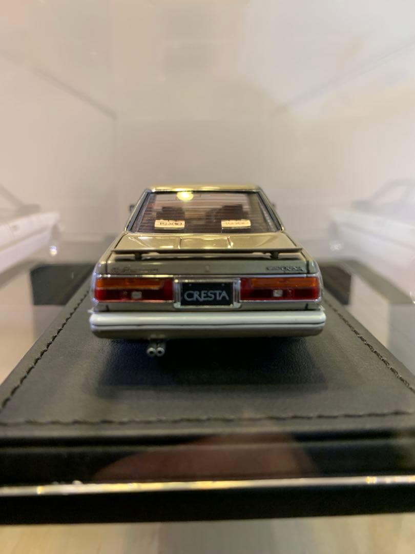 イグニッションモデル　1/43 クレスタ　GX71 ホワイト/ゴールド
