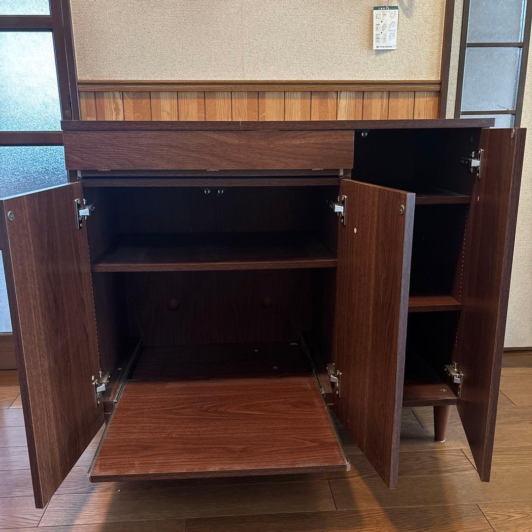 パソコンキャビネット　FAX コピー機　収納