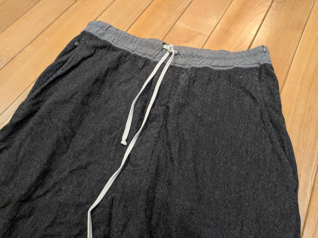 リックオウエンス サルエルパンツ DRAWSTRING TROUSERS