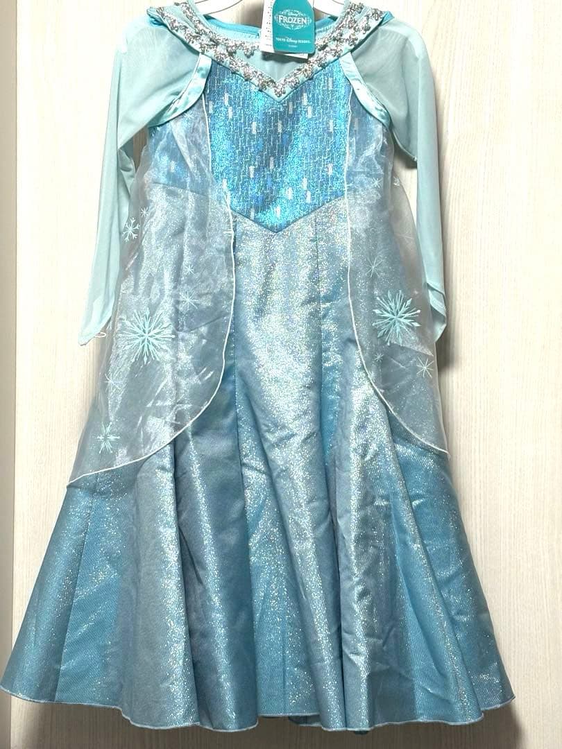 ディズニー　ビビディ・バビディ・ブティックドレス　アナと雪の女王　エルサ　130