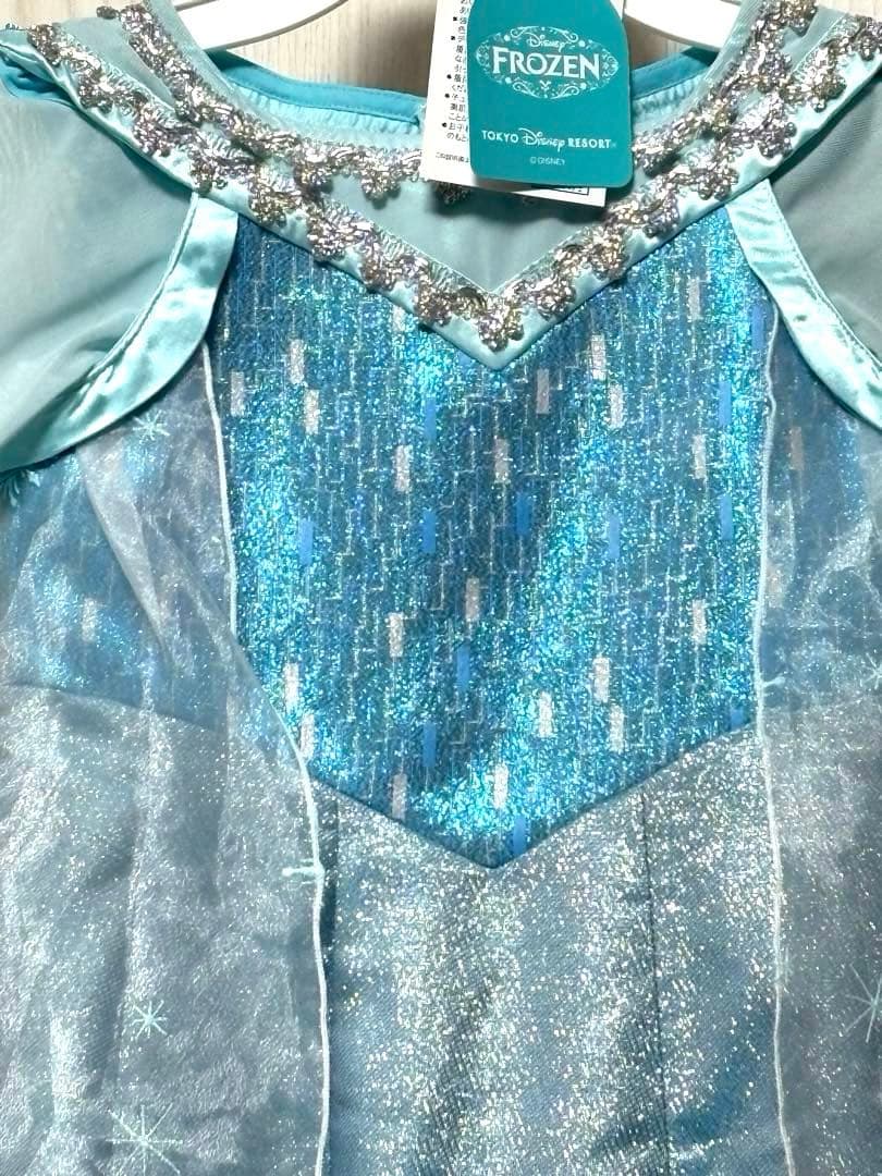 ディズニー　ビビディ・バビディ・ブティックドレス　アナと雪の女王　エルサ　130