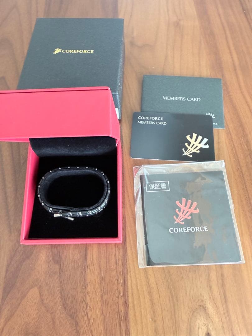 値下げ‼️COREFORCE ブラック ブレスCFL70