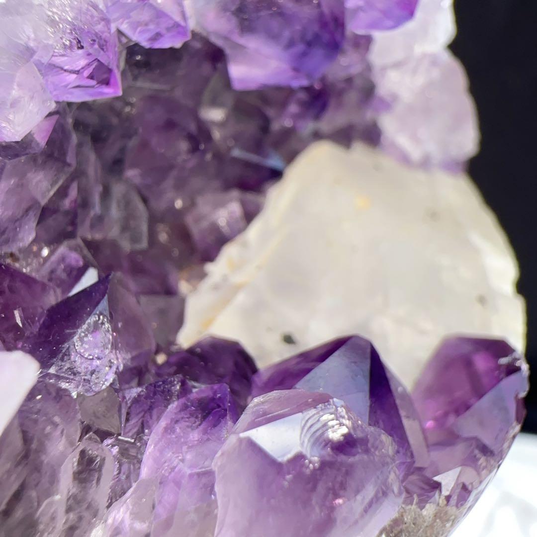 天然石ブラジル産 開口アメジスト｜天然紫水晶ジオード｜浄化・風水・インテリア