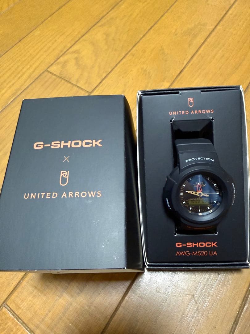 【美品】ユナイテッドアローズ別注 　G-SHOCK　AWG-M520UA