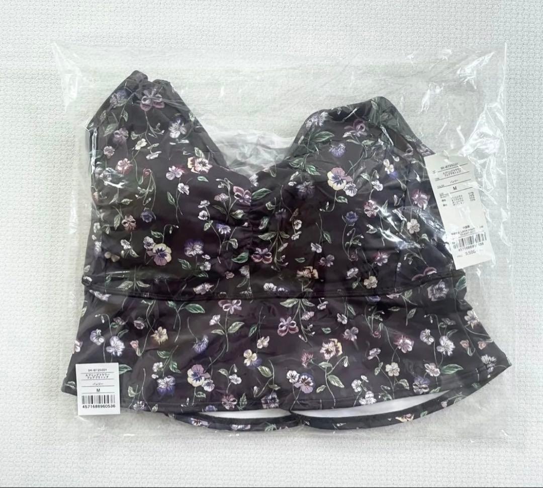 スプリングフラワーフレアブラトップWeb限定　パンジー　M size