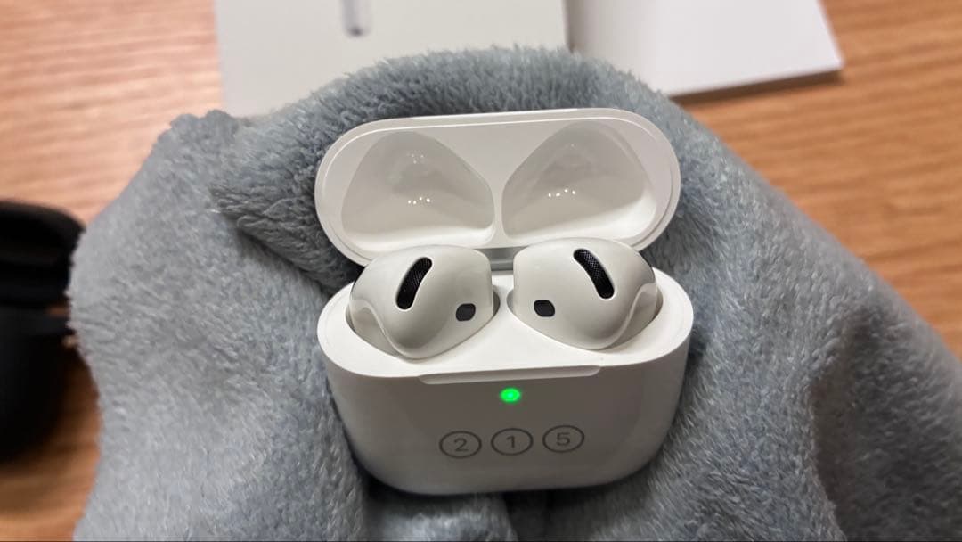 【刻印有り】AirPods 4 アクティブノイズキャンセリング搭載