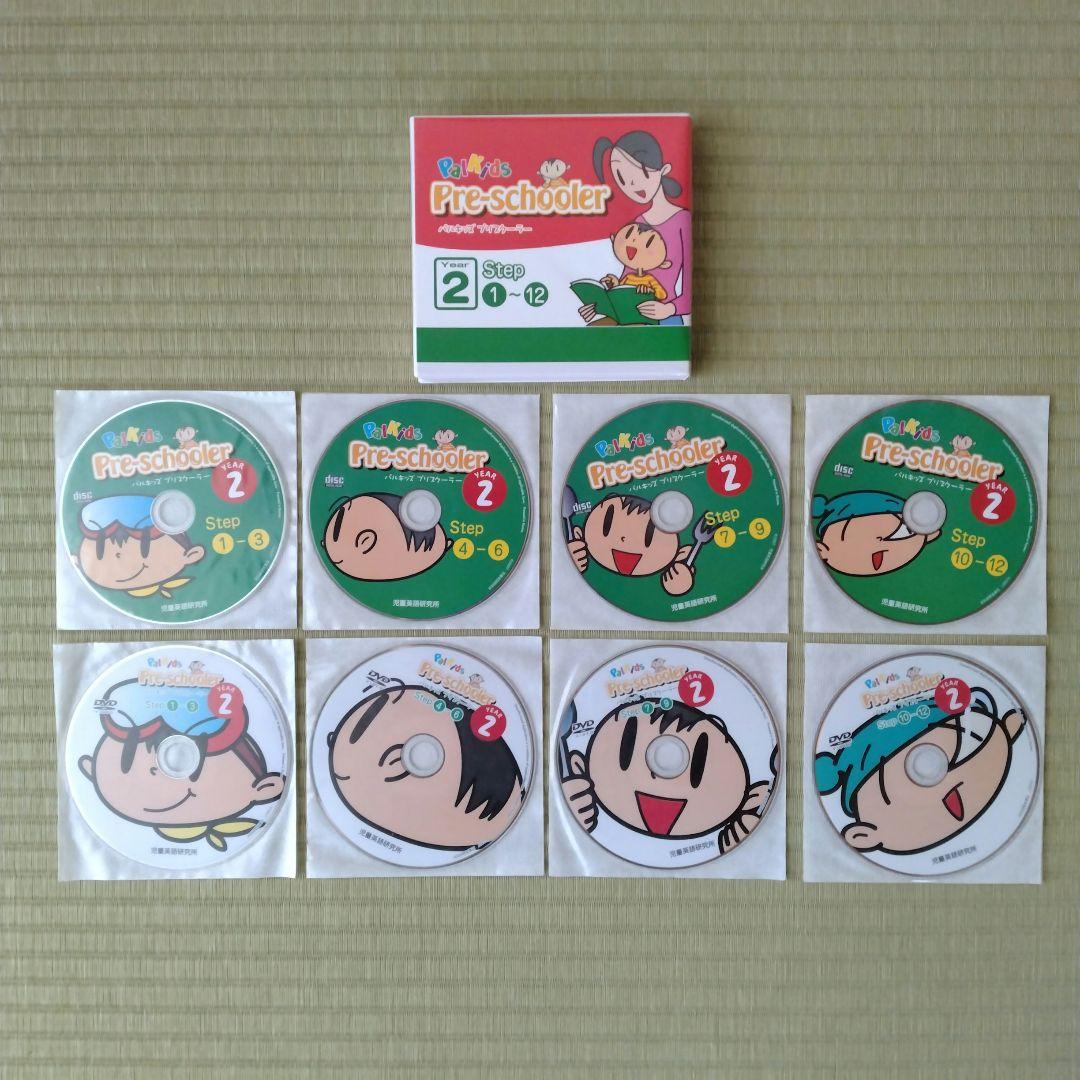 パルキッズ　児童英語研究所　プリスクーラー旧版　テキスト付き