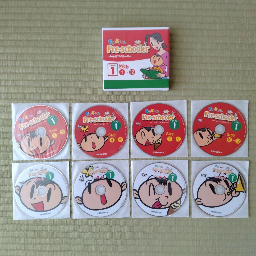 パルキッズ　児童英語研究所　プリスクーラー旧版　テキスト付き