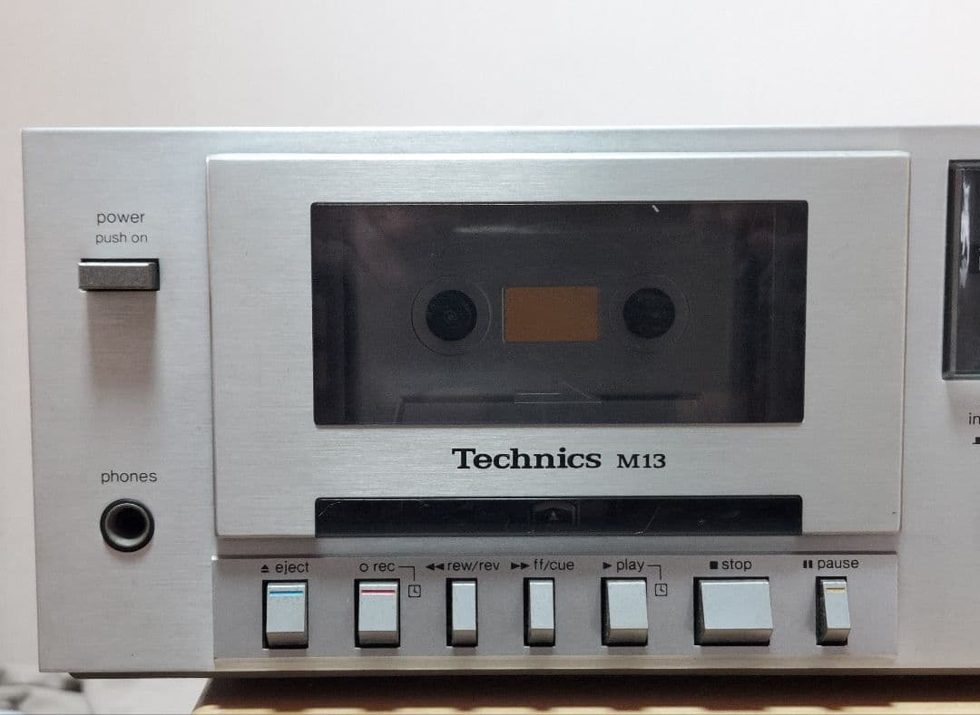 テクニクス カセットプレイヤー/レコーダー RS-M13型 動作確認品