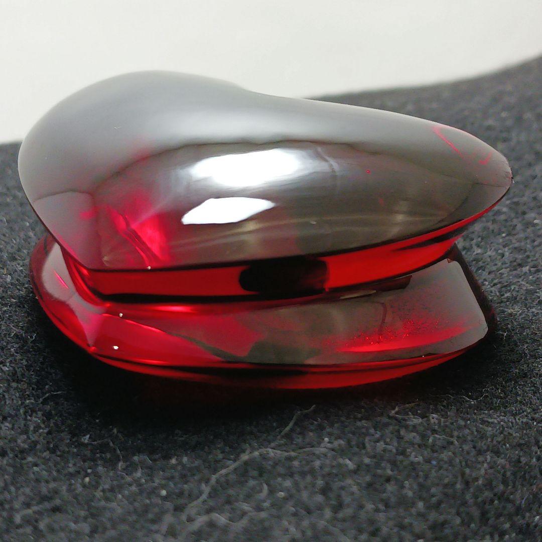 Y2285-3 バカラ ザンザン ハート 赤 レッド ペーパーウェイト 箱付