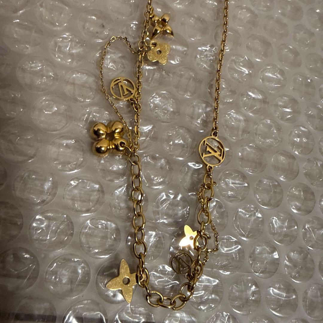 ネックレス　LOUIS VUITTON コリエブルーミング M64855