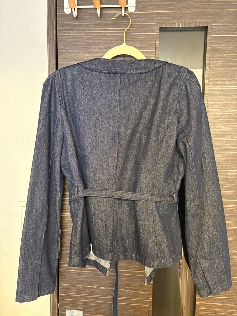ジャケット・アウター Herlipto New Classic Belted Denim Jacket