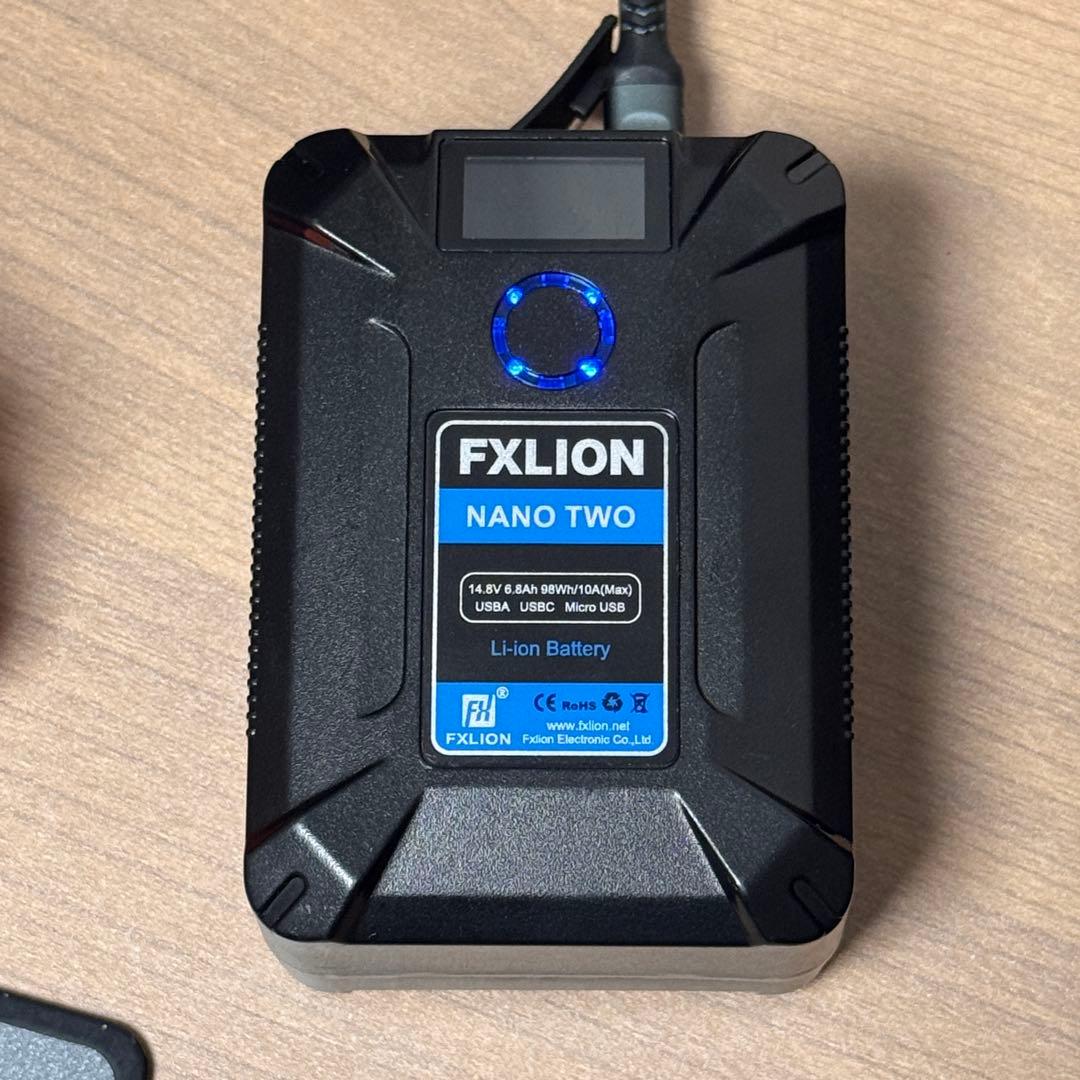 FXLION NANO TWO Vマウントバッテリーセット