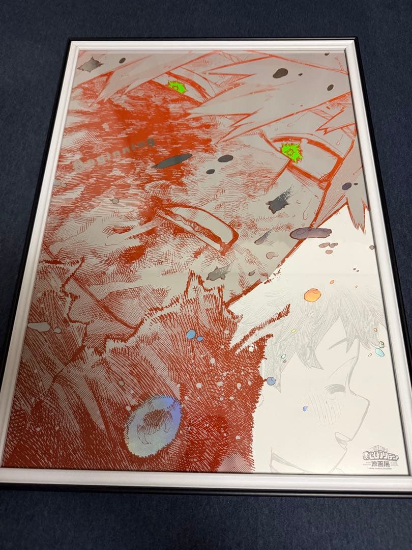 【フレーム付き】ヒロアカポスター三枚セット【原画展】【応募者全員】