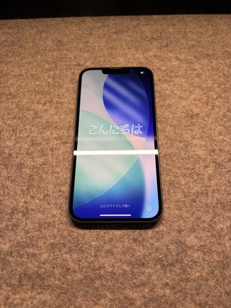 iPhone 13 128GB ミッドナイト 美品 バッテリー89% 初期化済