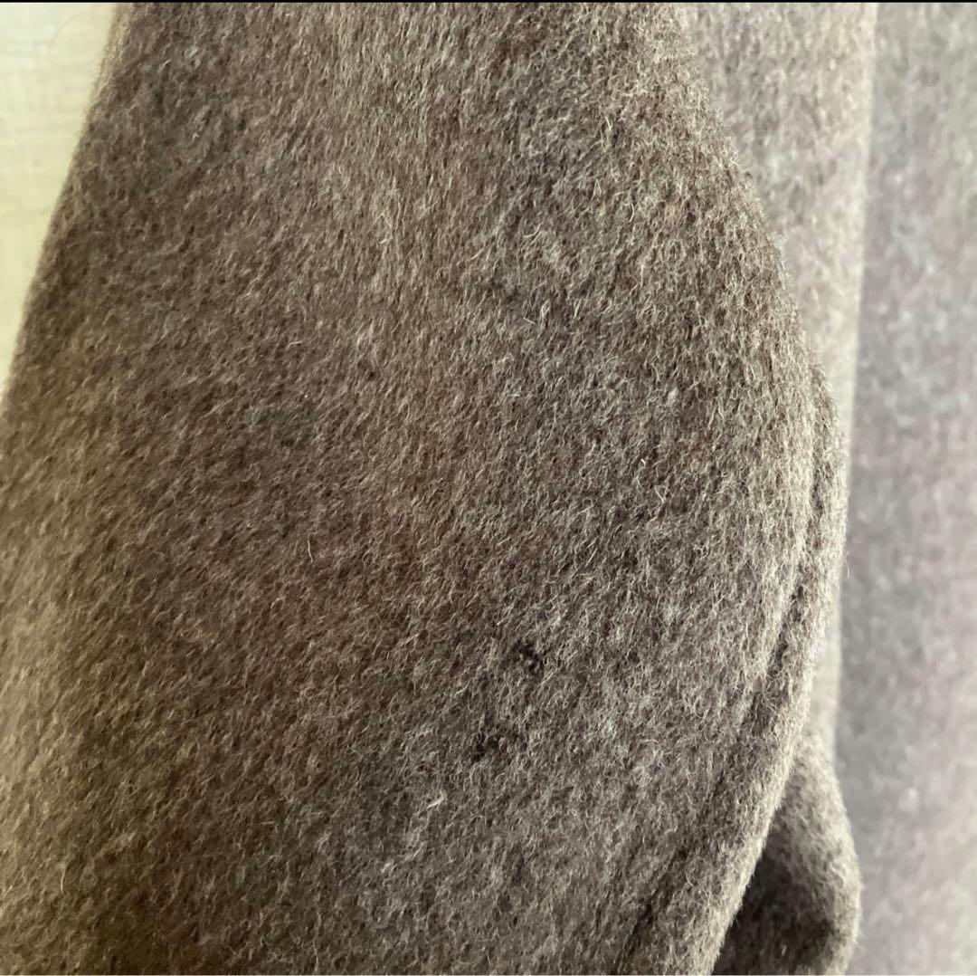 【MARGARET HOWELL】ウール ダッフルコートブラウン 大人カジュアル