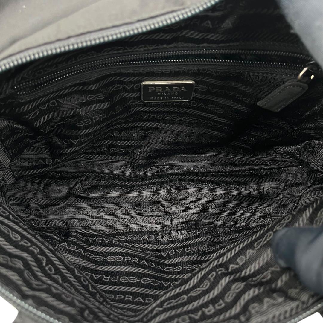 正規品 4548 PRADA プラダ ハンドバッグ ナイロン ブラック