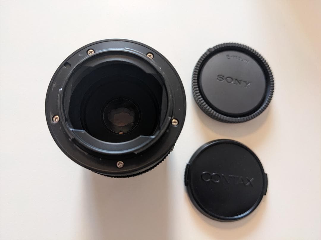 CONTAX Distagon T* 28mm F2.8 MM & アダプタ