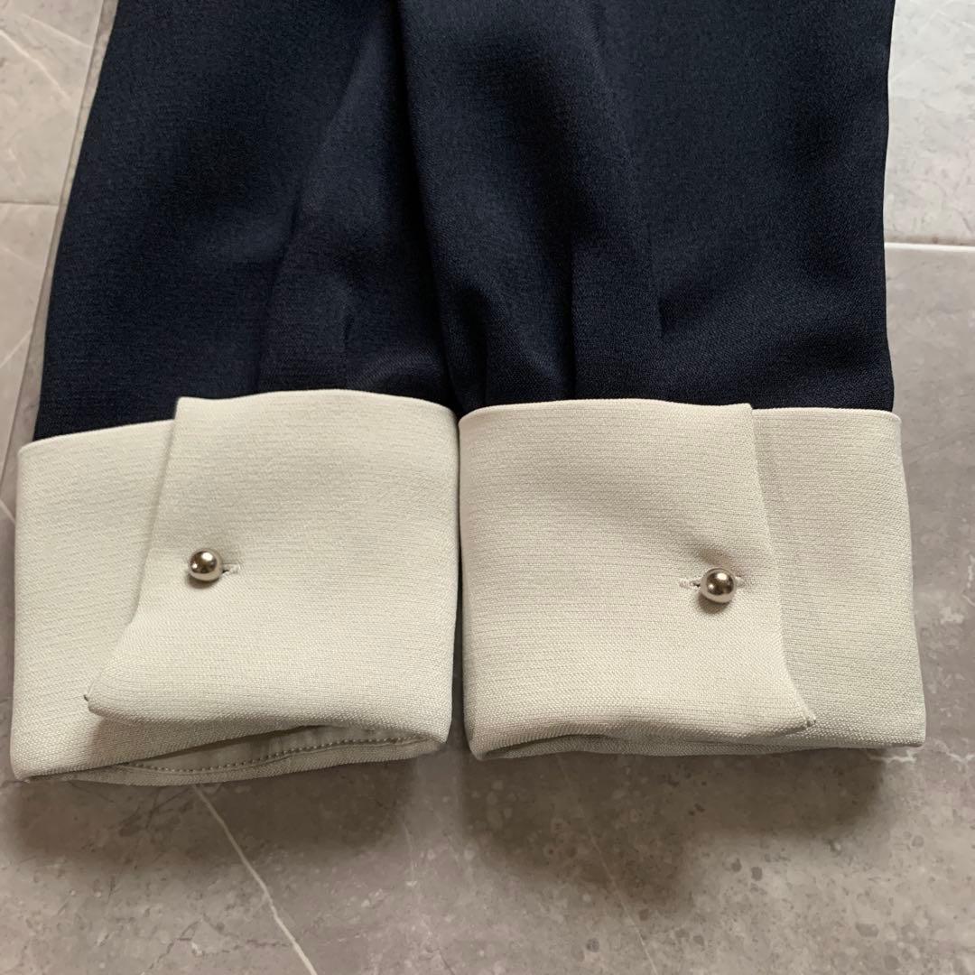 新品未使用SHIPSany シップスエニィ ダブルクロスAラインシャツワンピース