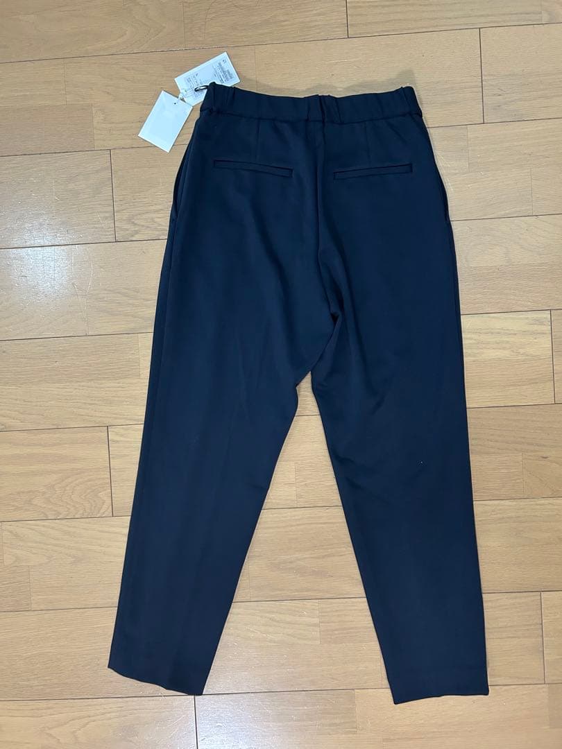 新品未使用 ユナイテッドアローズ SPONGYタックテーパードパンツ L