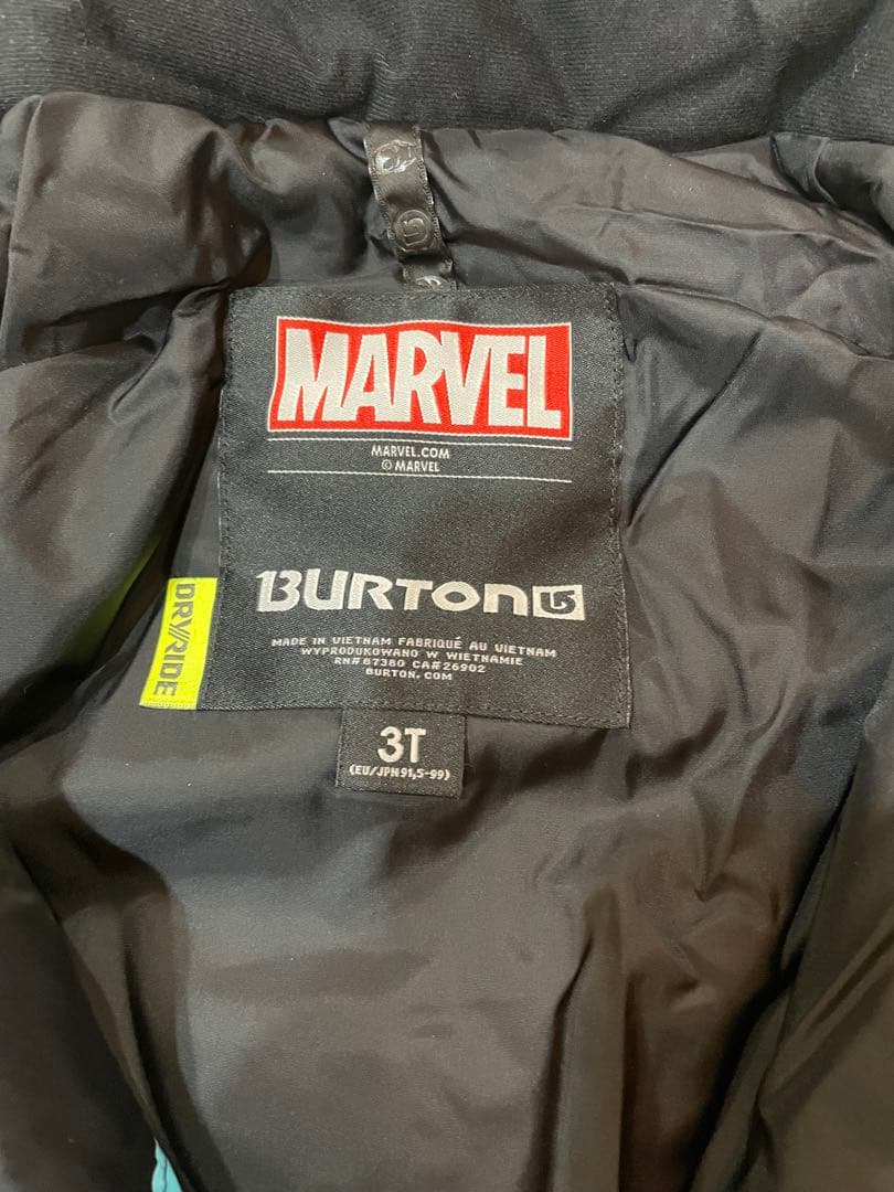 BURTON⭐️MARVEL⭐️スキーウェア⭐️3T
